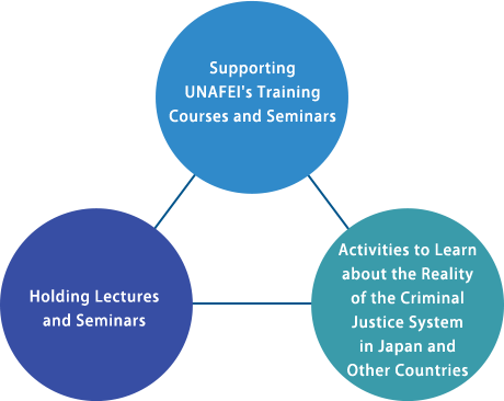 The Three Pillars of the ACPF Activities